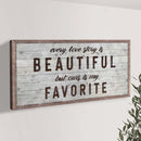 Every Love Story Is Beautiful Sign