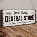 Family General Store Sign