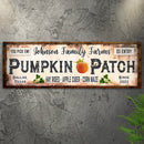 Family Farms Pumpkin Patch Sign