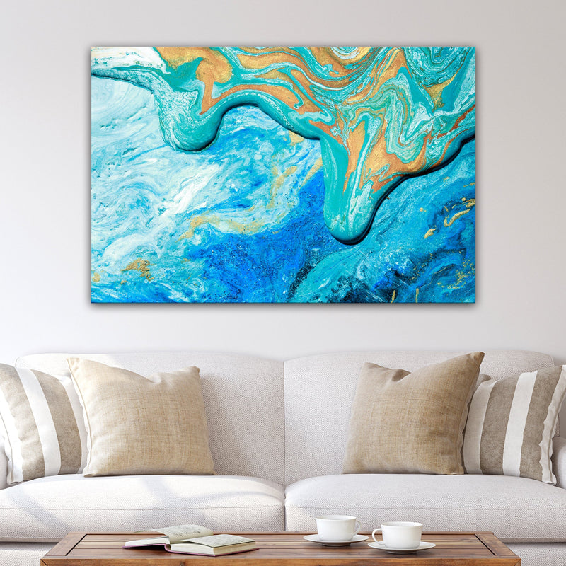 Abstract Sea Canvas Wall Art