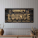 Movies, Friends Lounge Sign
