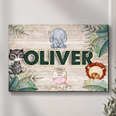 Safari Kids Room Sign