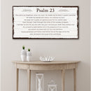 Psalm 23 - The Lord Is My Shepherd Sign