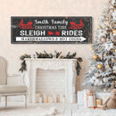 Christmas Sleigh Rides Sign