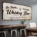 Whiskey Bar Sign IV