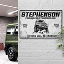 Parking For Offroaders Only Jeep Sign