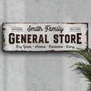 Family General Store Sign