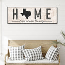 Texas Home Sign