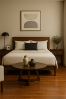 Engineered hardwood floors exotics collection 5.25 wide tajibo ipe PN5.25TAJCOFFSCSM product shot wall view