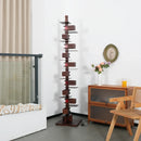 Stacking Wood Floor Lamp