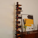 Stacking Wood Floor Lamp