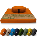 Meditation Cushion Set Zafu and Zabuton - Cotton ..Made in USA