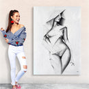 Canvas Print: "Tangible Point"