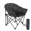 Ainfox 2PCS Oversized Camping Chair Folding Chair Camp Chair for Outdoor, Adults, Men and Women
