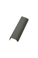 Taupe Textured "Edge Straight" Tab Drawer Pulls