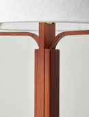 Tavora Triangle Shade Wood Floor Lamp