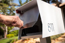 The Original Retrobox in ARCTIC WHITE - Modern Mailbox