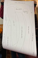 Adirondack Chair Templates  - Folded in Large Format Envelope, (no longer rolled up) x