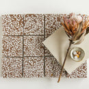 Nutmeg Terrazzo 4"x4" by Tilesofezra