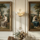Tether Alabaster Wall Sconce