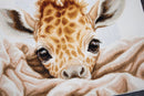 The Baby Giraffe Counted Cross-Stitch Kit by Luca-S B2425L
