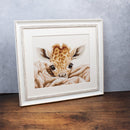 The Baby Giraffe Counted Cross-Stitch Kit by Luca-S B2425L