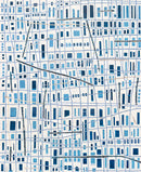 The Blue City - Open Edition Canvas Print
