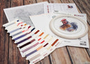 The Cock Rooster Counted Cross Stitch Kit with Hoop by Luca-S BC217L
