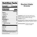 Bourbon Maple Granola | 12 oz | Gluten, Dairy, & Soy Free | The Gourmet Granola
