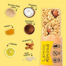 Lemon Almond Granola Bars | Pack of 12 | Gluten, Dairy, & Soy Free | The Gourmet Granola