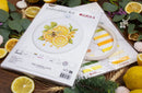 The Lemon Juice Fruit Counted Cross Stitch Kit with Hoop by Luca-S BC234L