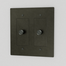 The Brass 3-Way Rotary Dimmer Switch (1 to 5 Gang)