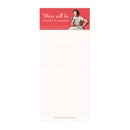 There Will Be No Bitchin' in My Kitchen Magnetic List Notepad
