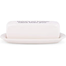 There's No Butter Nana Than You Butter Dish Tray with Lid | Ceramic 8.5"L x 3.5"W