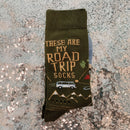 These Are My Road Trip Socks | Fun Travel-Inspired Crew Socks