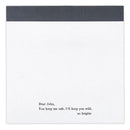 This Beautiful Mess Chunky Square Notepad Block | 7.25" x 7.25"