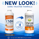 VM100 Liquid Multivitamin and Multimineral Daily Supplement - 100+ Nutrients with Vitamins, Minerals, Antioxidants, and Superfoods - 32 oz
