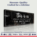 This Is Us Rustic Sign II
