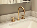 3 Hole Bathroom Faucet - Brass Roman Tub Faucet