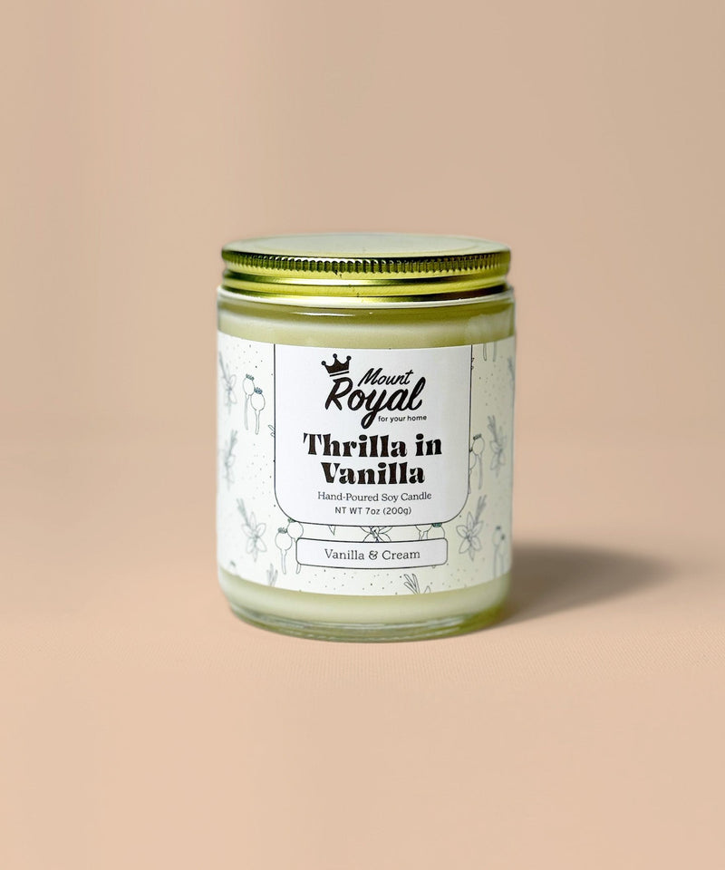 Thrilla in Vanilla Candle