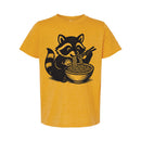 Youth Raccoon Ramen T-Shirt | Multiple Sizes | The Hex + The Hive