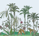 Tiger Chinoiserie Jungle Wall Mural