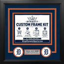 Detroit Tigers Custom MLB Baseball 8x10 Picture Frame Kit (Multiple Colors)