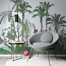Tiger Chinoiserie Jungle Wall Mural