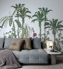 Tiger Chinoiserie Jungle Wall Mural