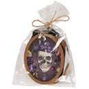 'Til Death Do Us Part Skull Hanging Decor Set | 3 Piece Oval Framed Gothic Romance Ornaments