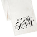 Tis the Season Cotton Canvas Table Runner