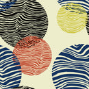 Striped Circles Pattern Wallpaper