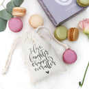 To Love, Laughter and Happily Ever After Wedding Favor Bags, 6-Pack