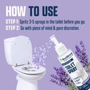 Discrete Toilet Spray